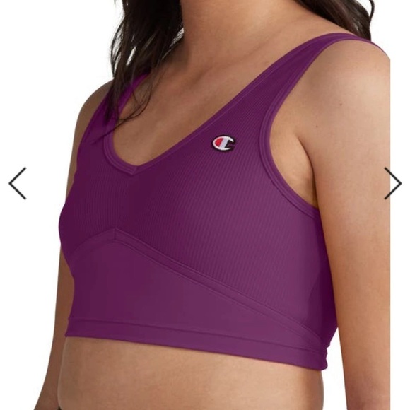 NWT Champion Purple Sports Bra - Picture 1 of 5